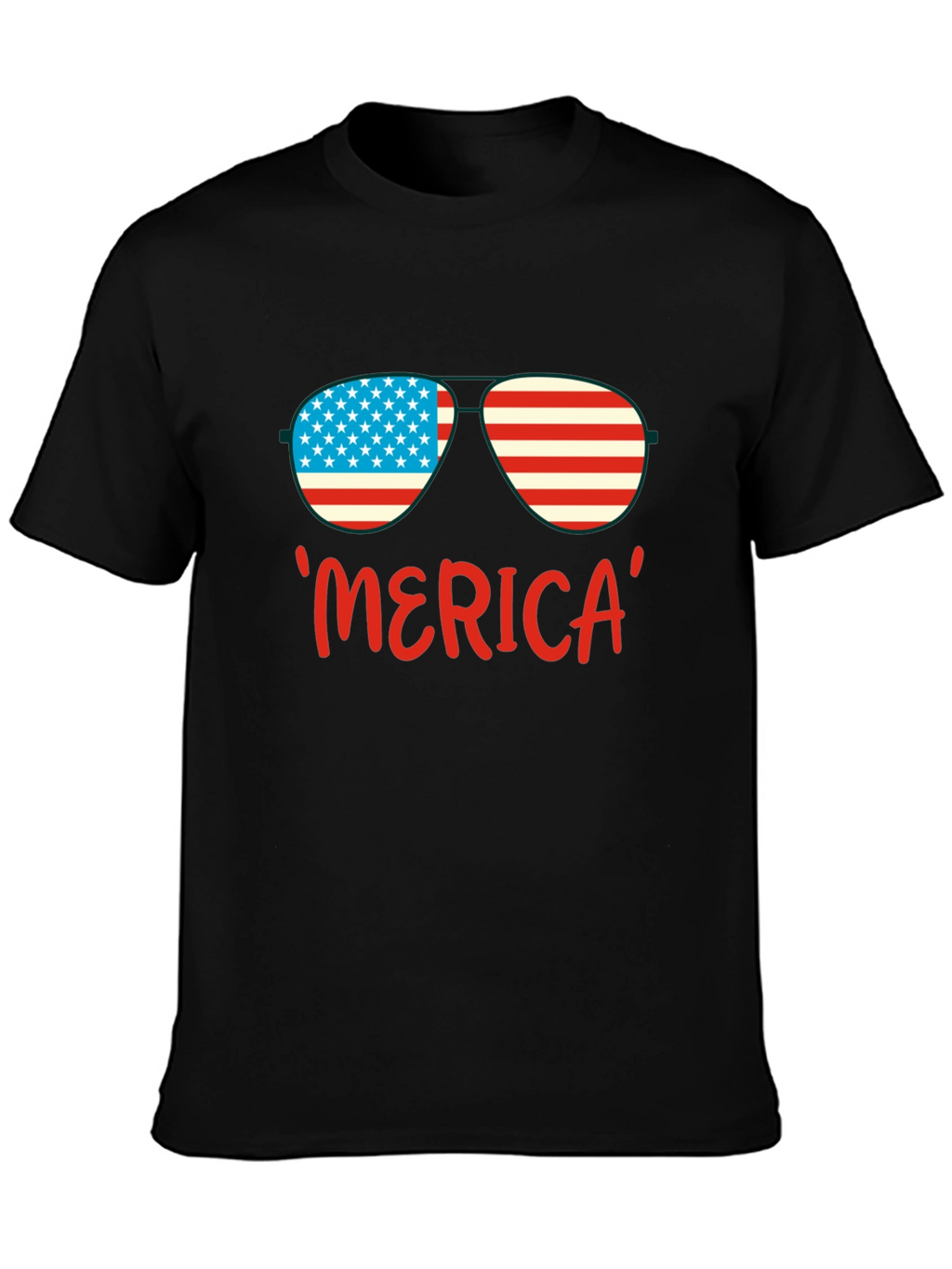 Patriotic Merica Sunglasses T-Shirt