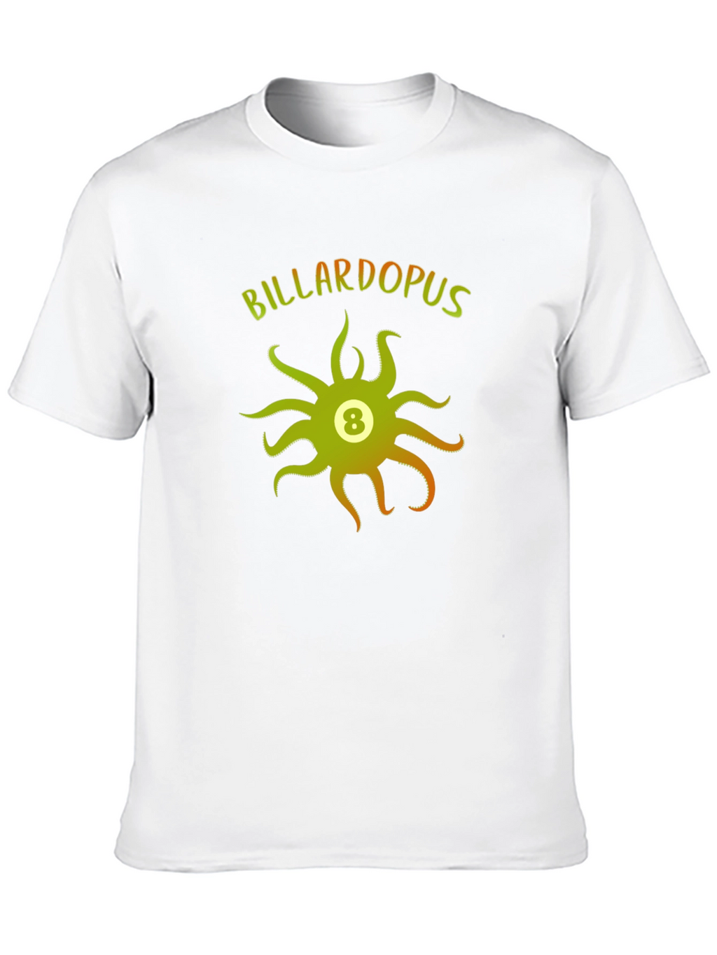 Billardopus T-Shirt - Octopus 8 Ball Graphic Tee