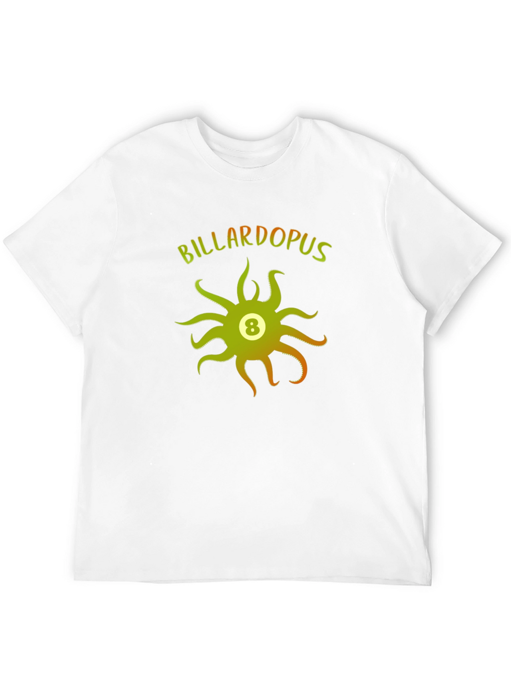 Billardopus T-Shirt - Octopus 8 Ball Graphic Tee