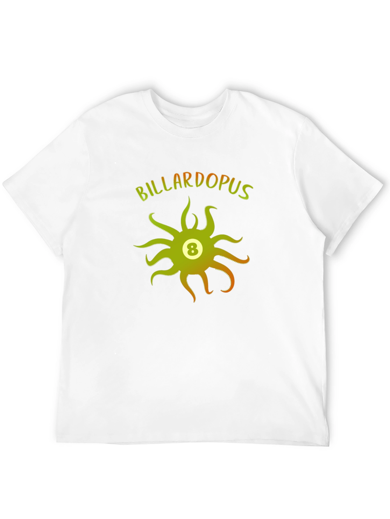 Billardopus T-Shirt - Octopus 8 Ball Graphic Tee