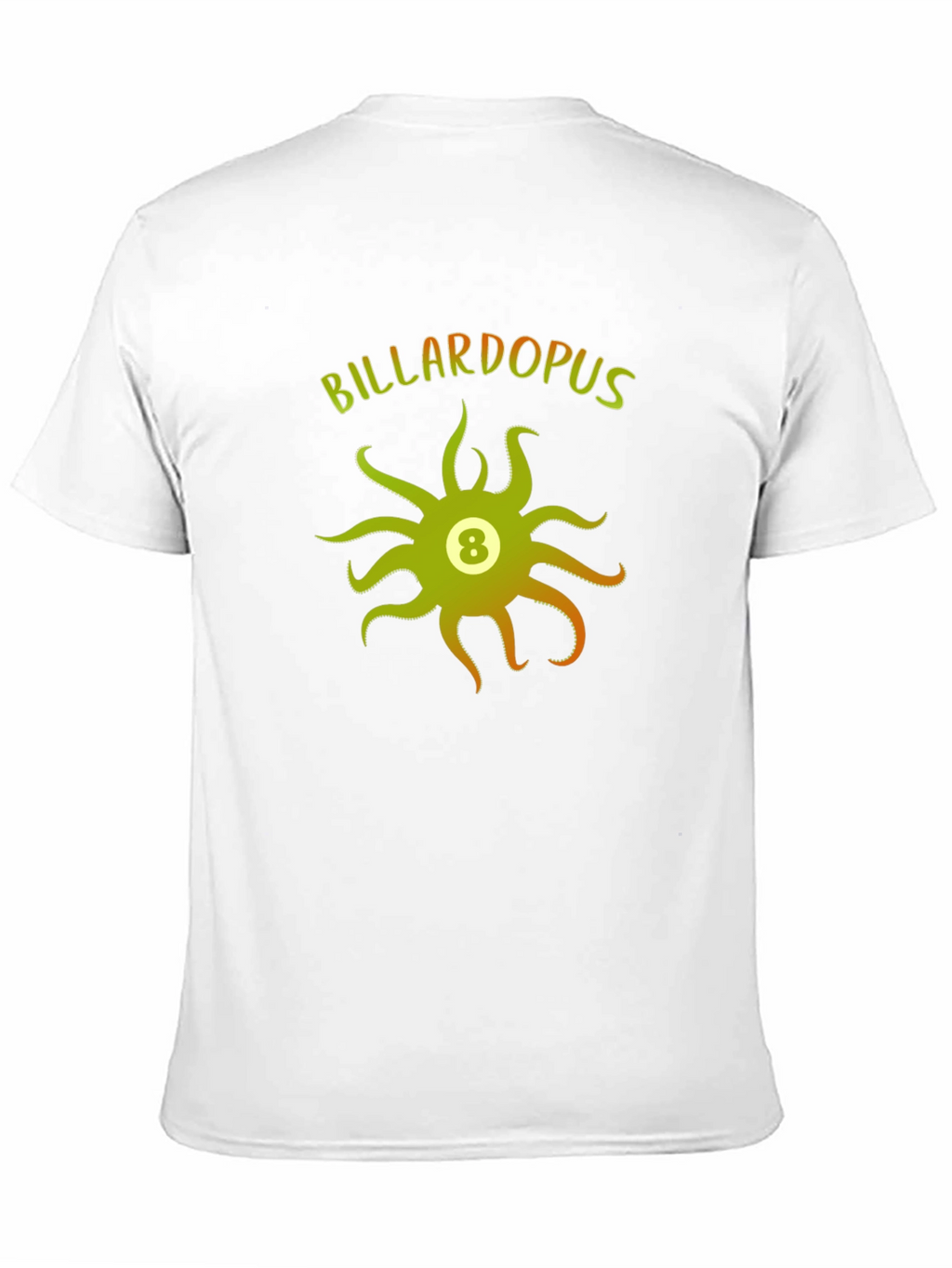 Billardopus T-Shirt - Octopus 8 Ball Graphic Tee