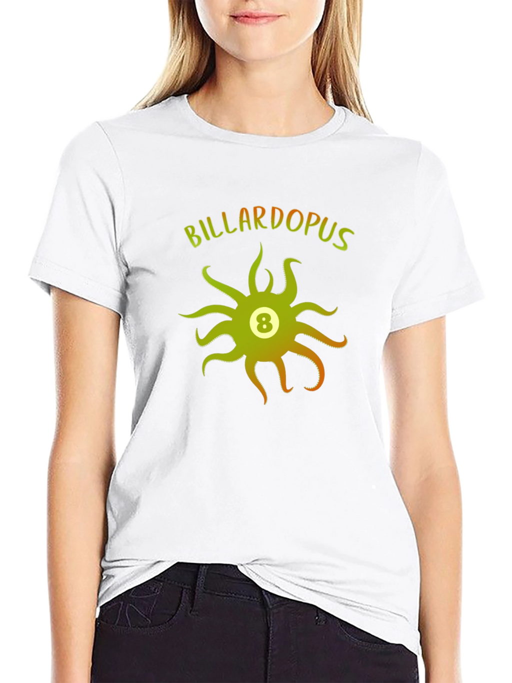Billardopus T-Shirt - Octopus 8 Ball Graphic Tee