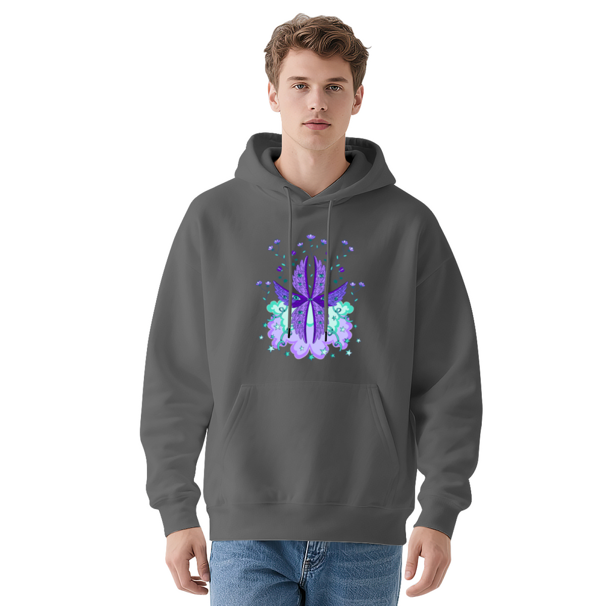 Colorful Graphic Hoodie - Vibrant Art Sweatshirt #0542