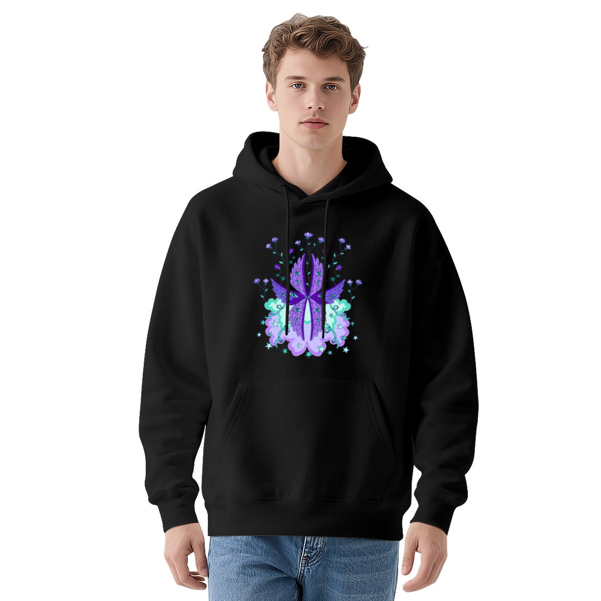 Colorful Graphic Hoodie - Vibrant Art Sweatshirt #0542