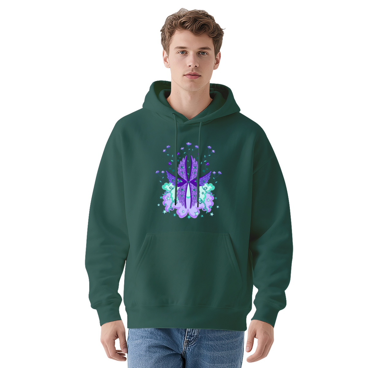 Colorful Graphic Hoodie - Vibrant Art Sweatshirt #0542