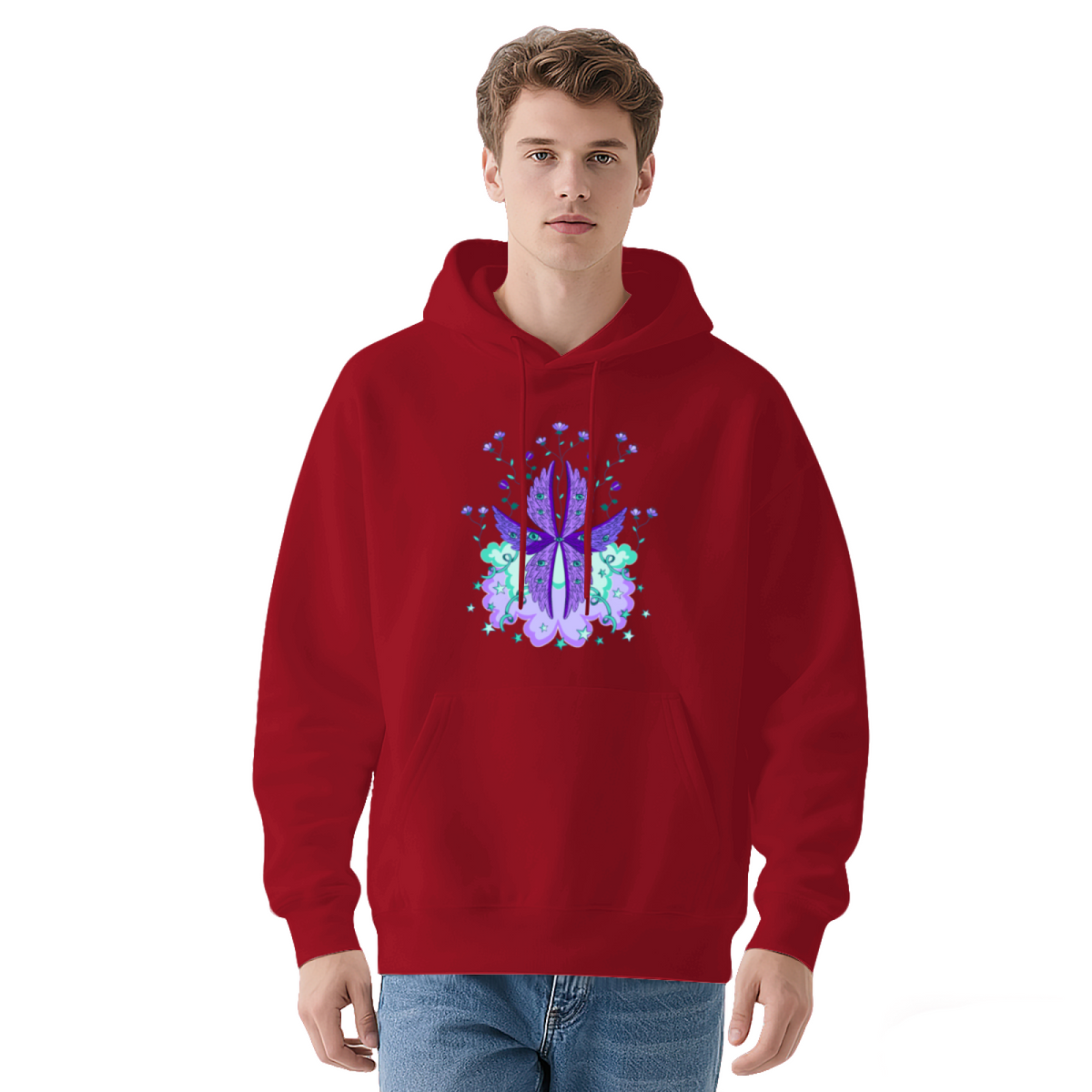Colorful Graphic Hoodie - Vibrant Art Sweatshirt #0542