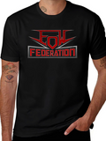 Federation Logo Black T-Shirt