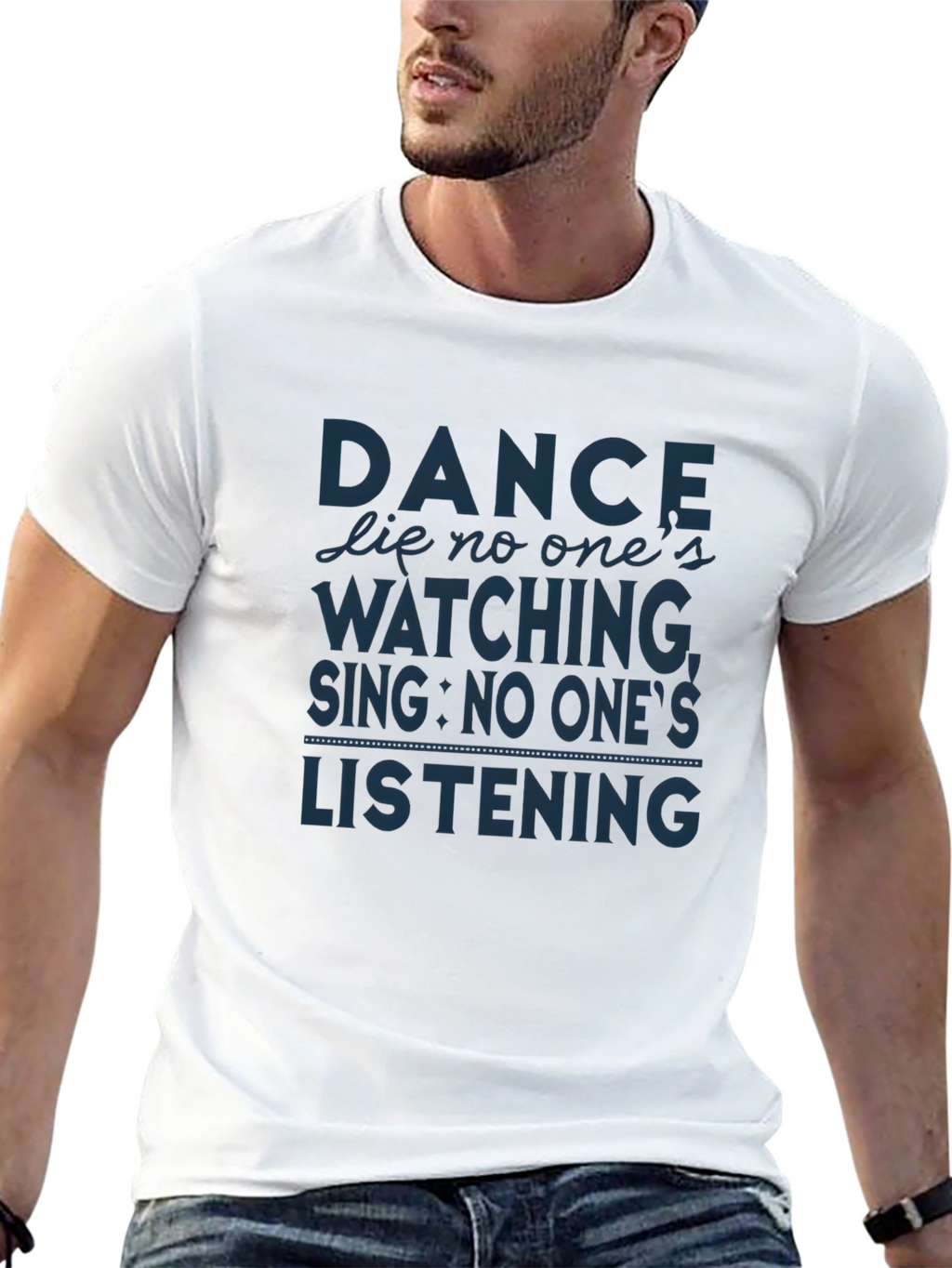 Dance Like No Ones Watching Graphic T-Shirt