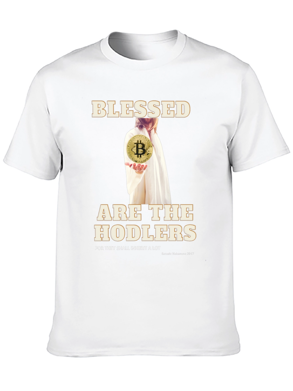 Blessed Hodlers T-Shirt Bitcoin Crypto