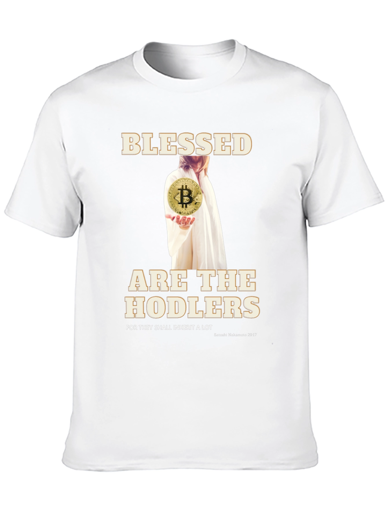 Blessed Hodlers T-Shirt Bitcoin Crypto