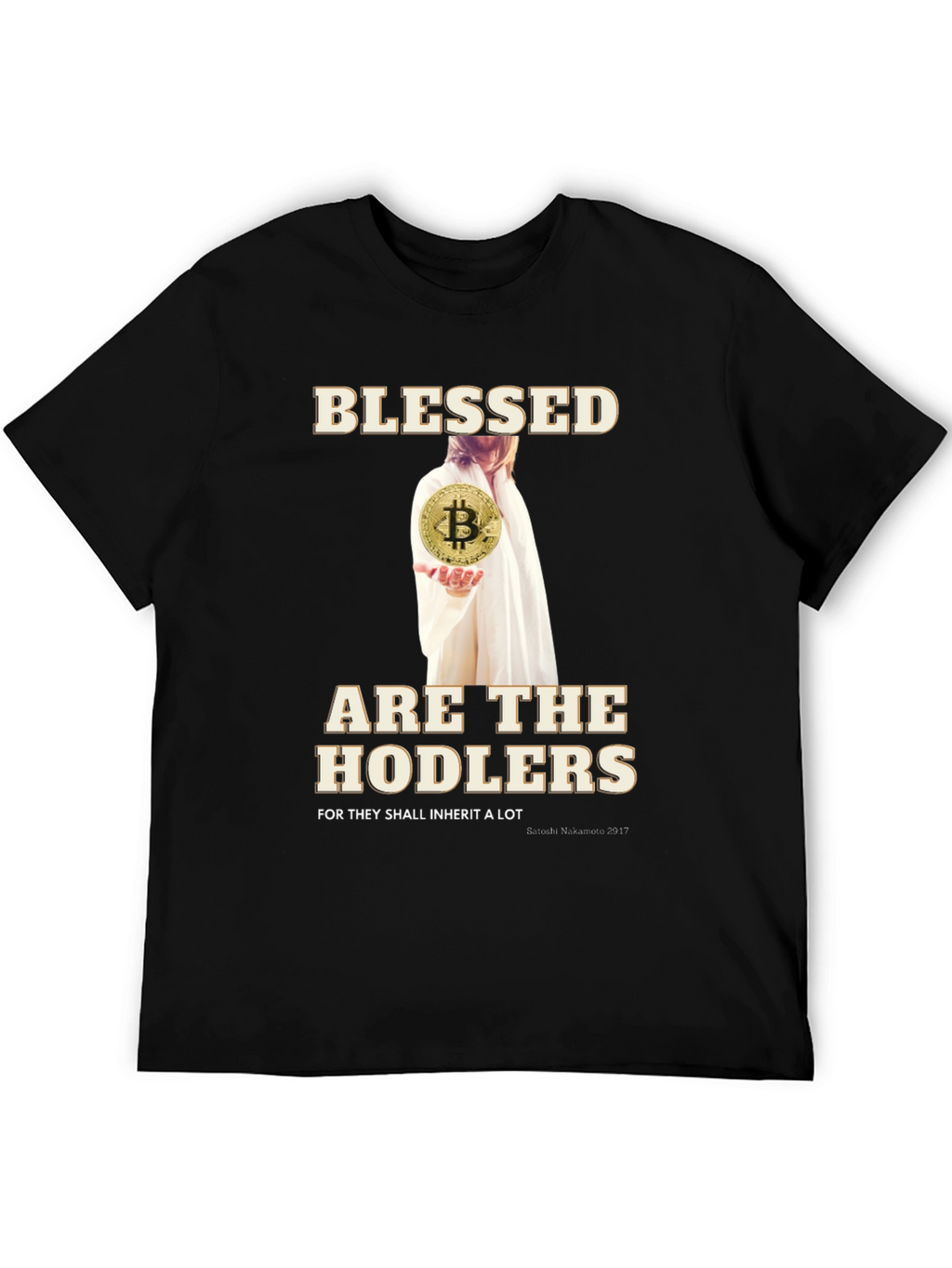 Blessed Hodlers T-Shirt Bitcoin Crypto