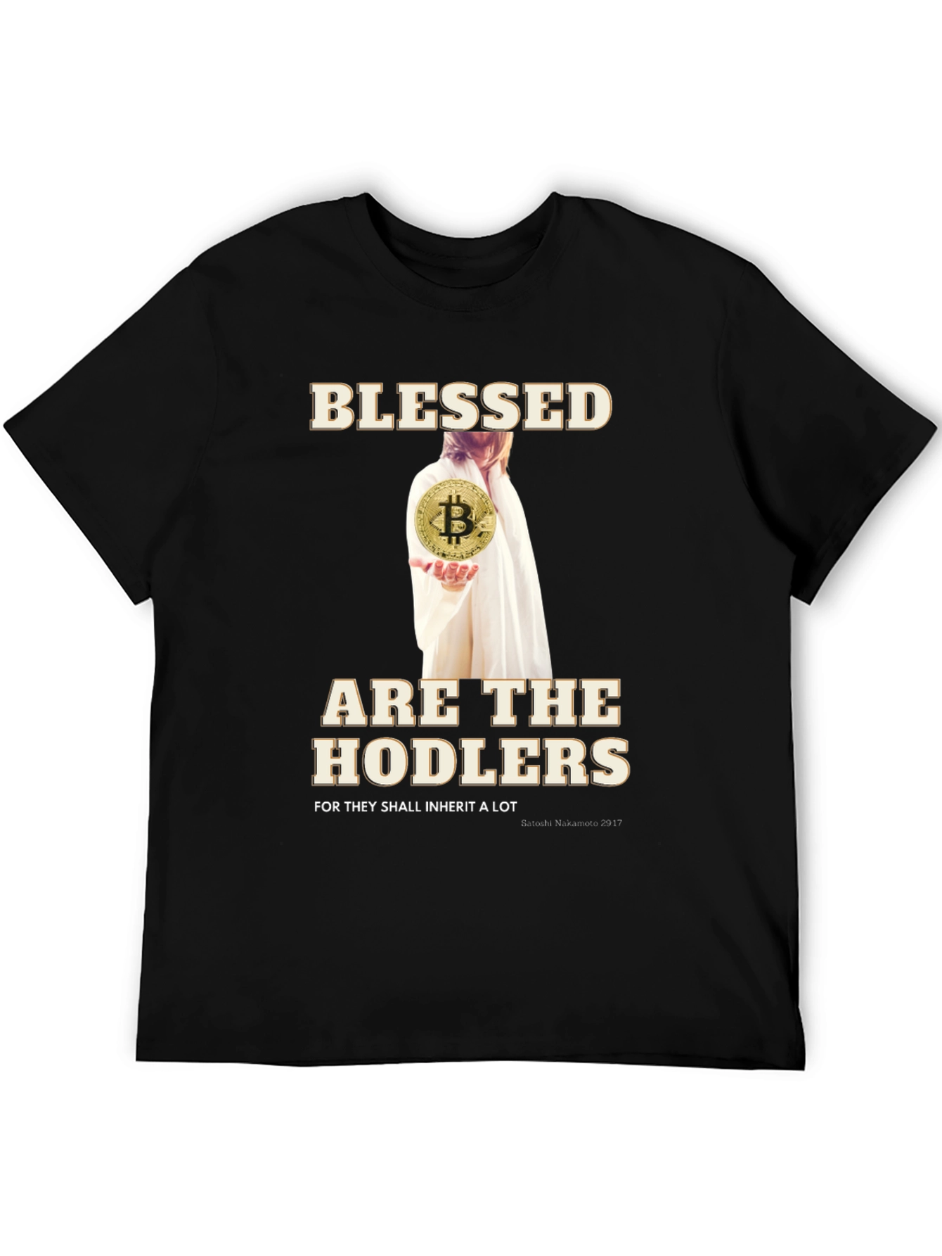 Blessed Hodlers T-Shirt Bitcoin Crypto