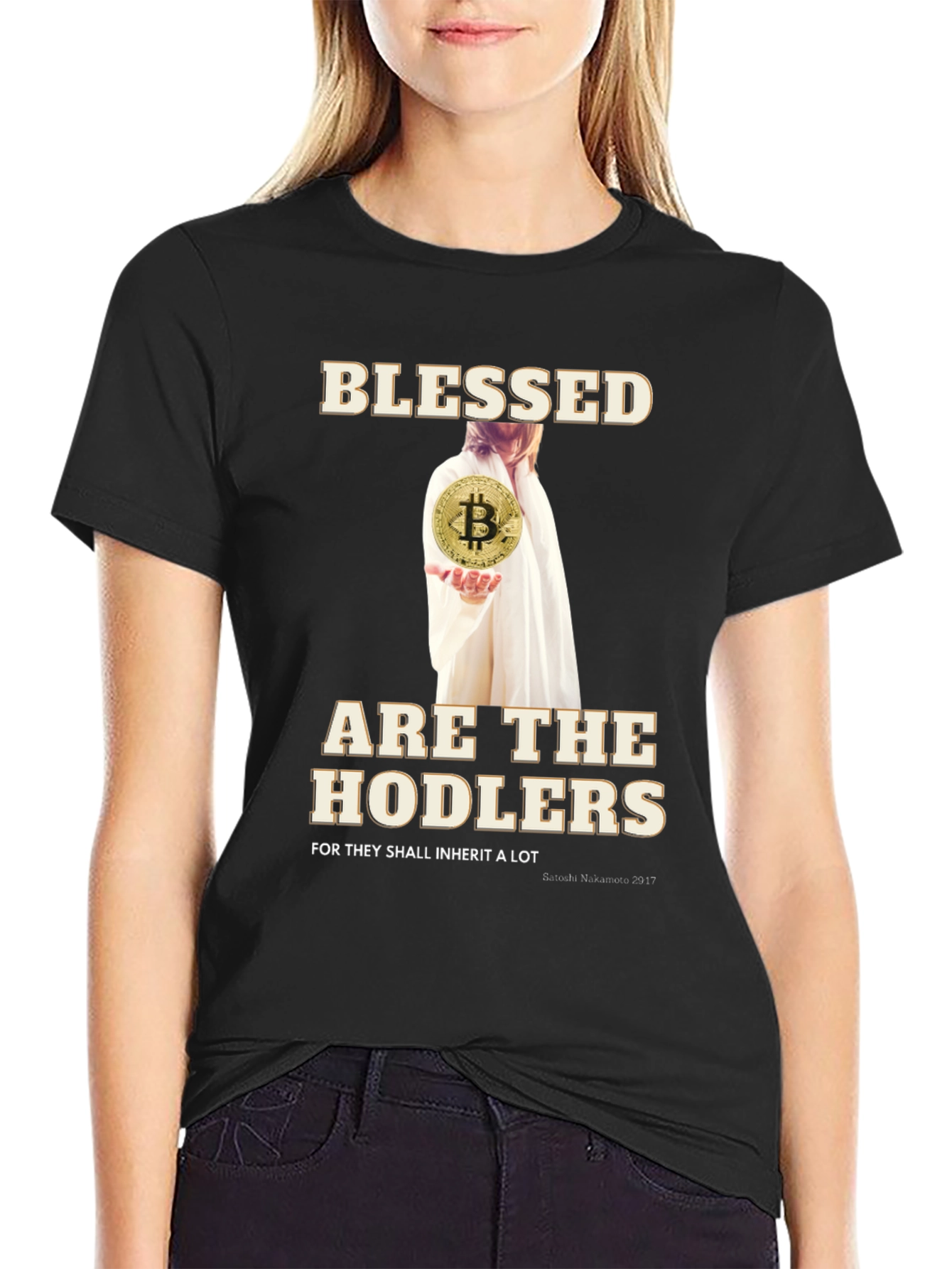 Blessed Hodlers T-Shirt Bitcoin Crypto