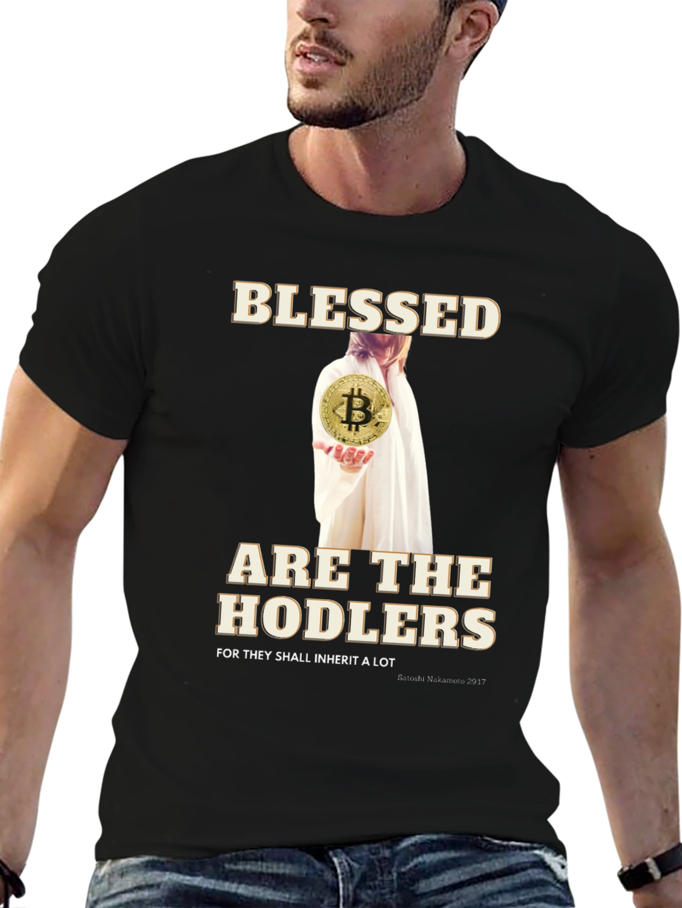 Blessed Hodlers T-Shirt Bitcoin Crypto