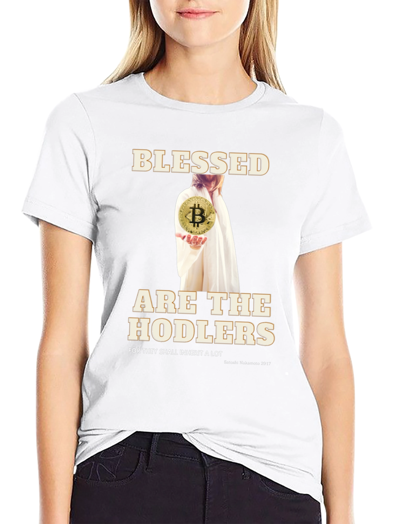 Blessed Hodlers T-Shirt Bitcoin Crypto
