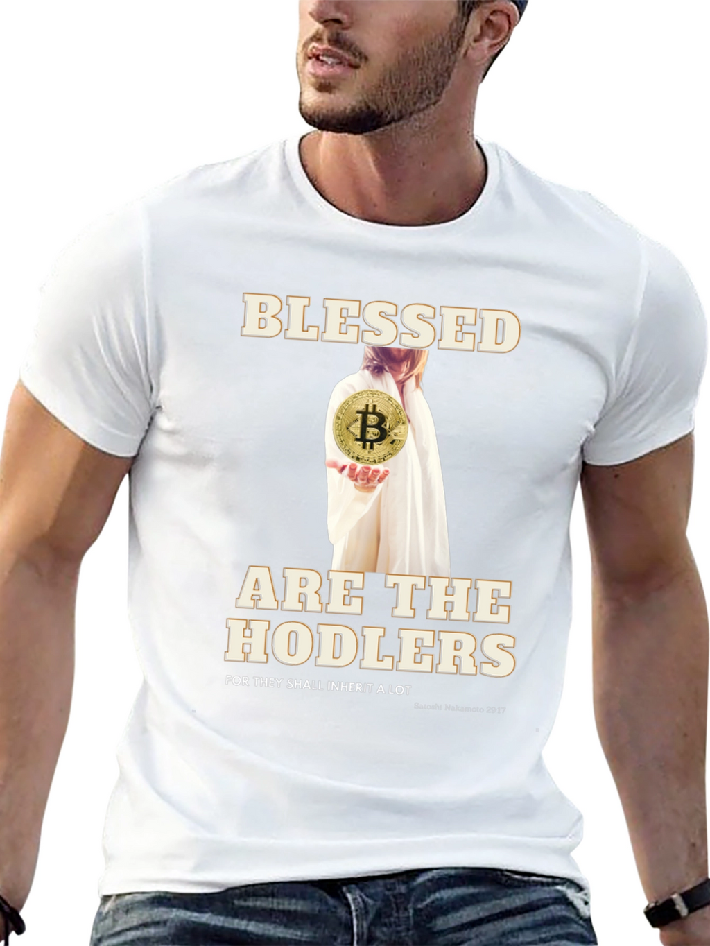 Blessed Hodlers T-Shirt Bitcoin Crypto