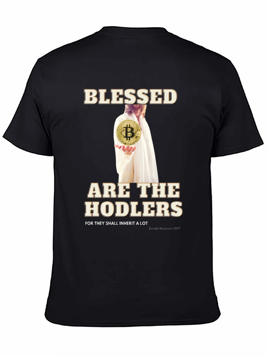 Blessed Hodlers T-Shirt Bitcoin Crypto