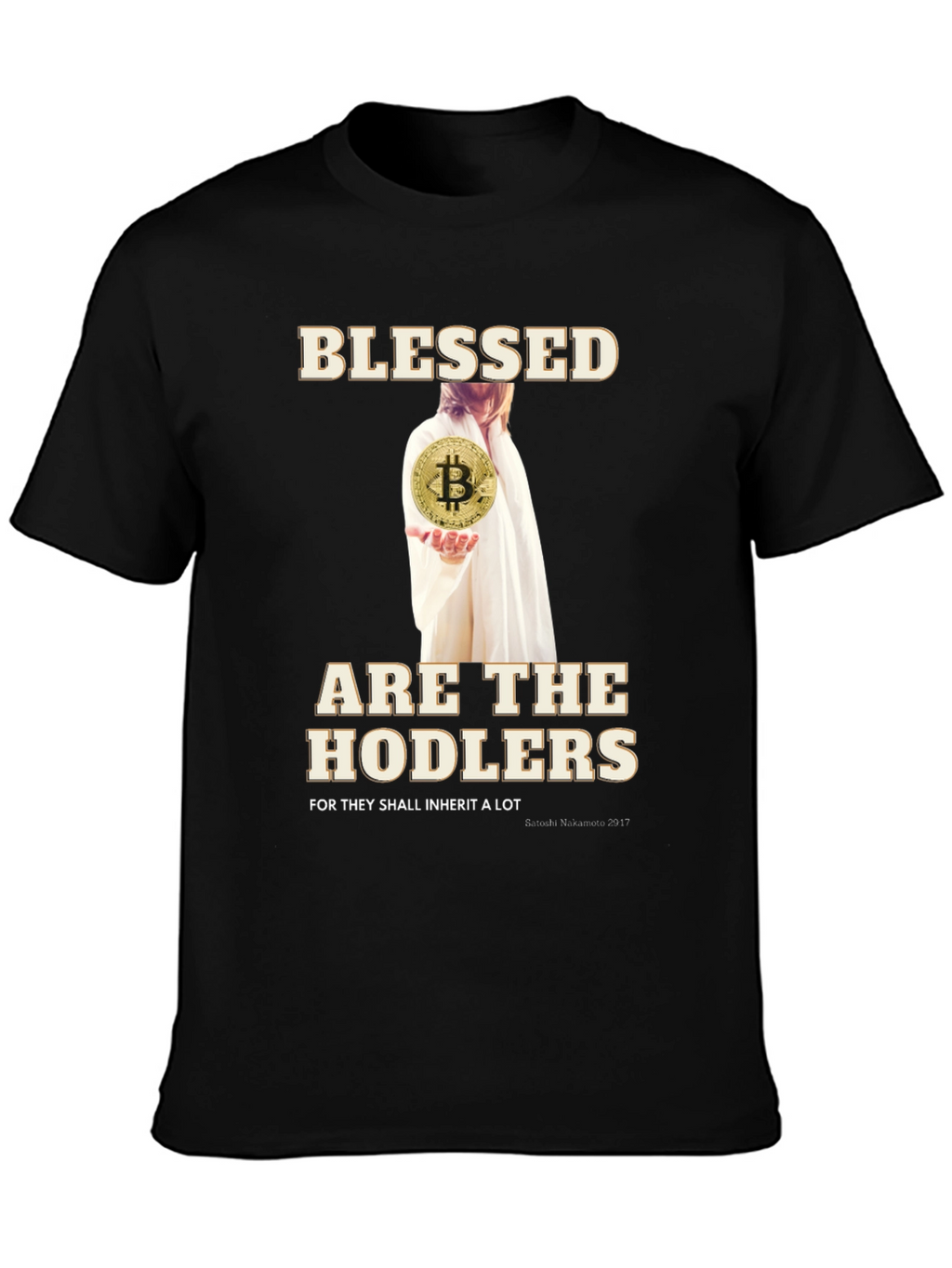 Blessed Hodlers T-Shirt Bitcoin Crypto