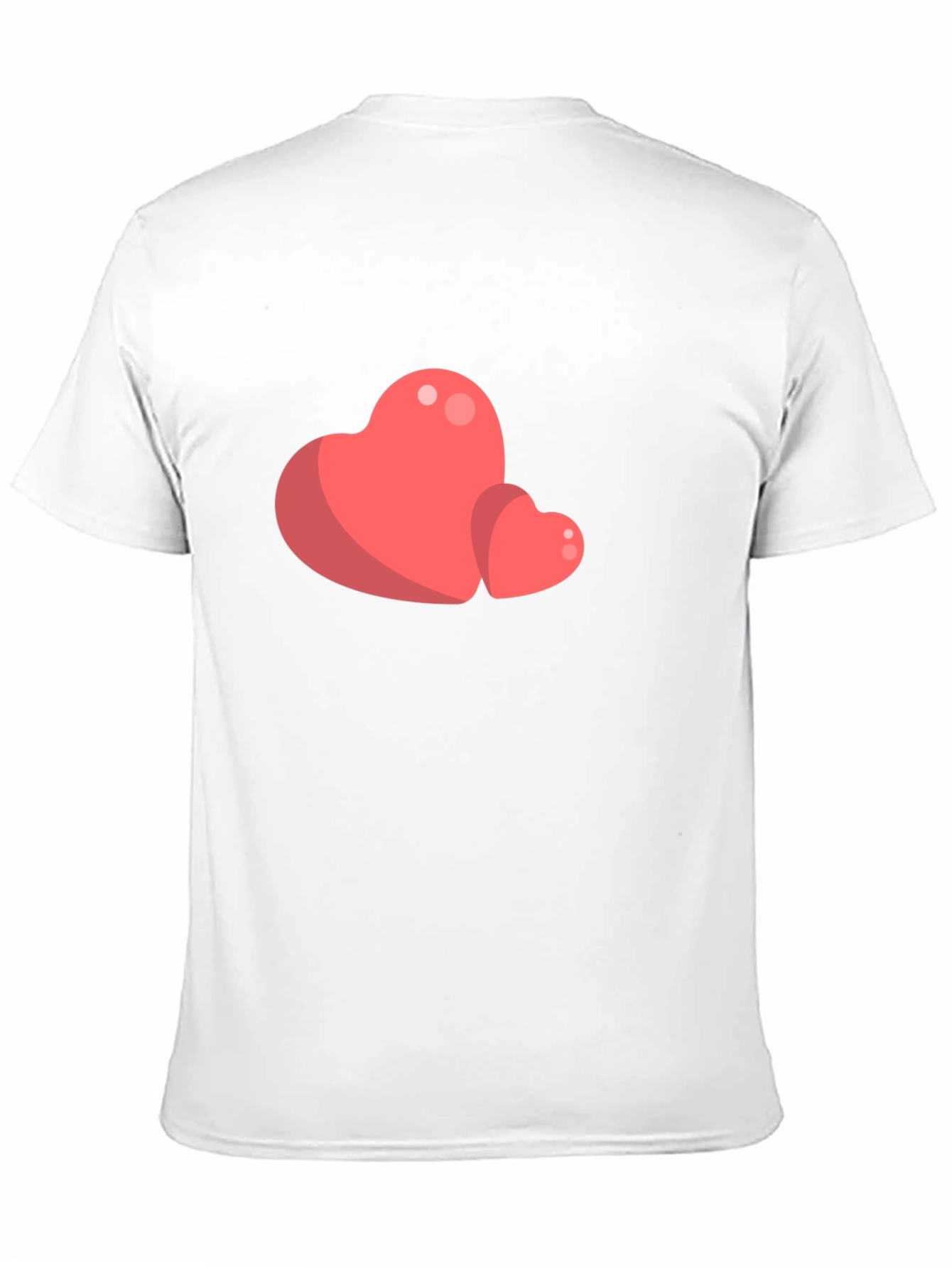 Heart Graphic Tee - Black Casual T-Shirt