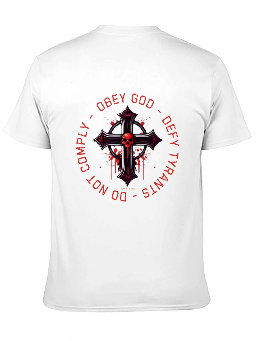 Obey God Defy Tyrants Graphic Tee