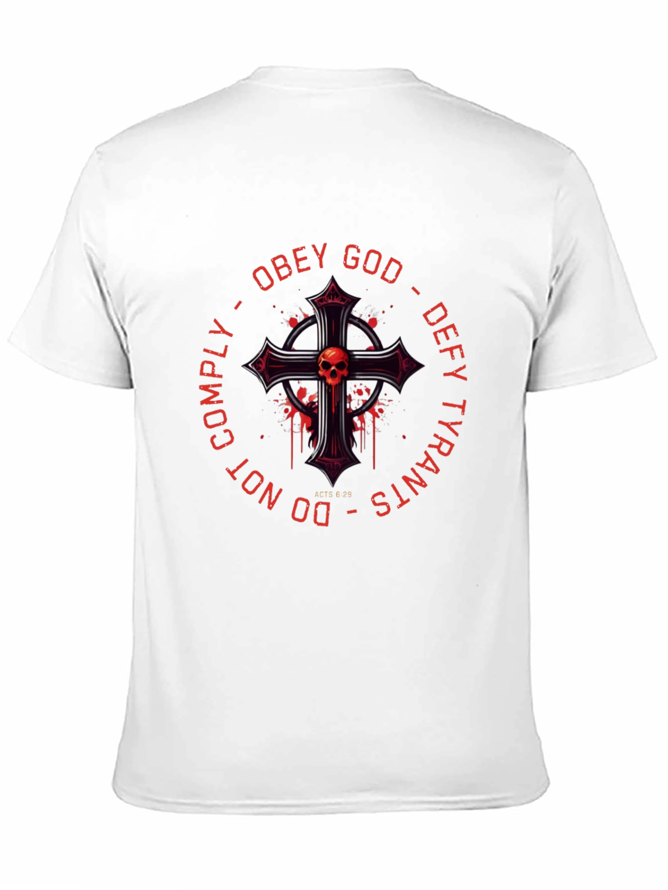 Obey God Defy Tyrants Graphic Tee