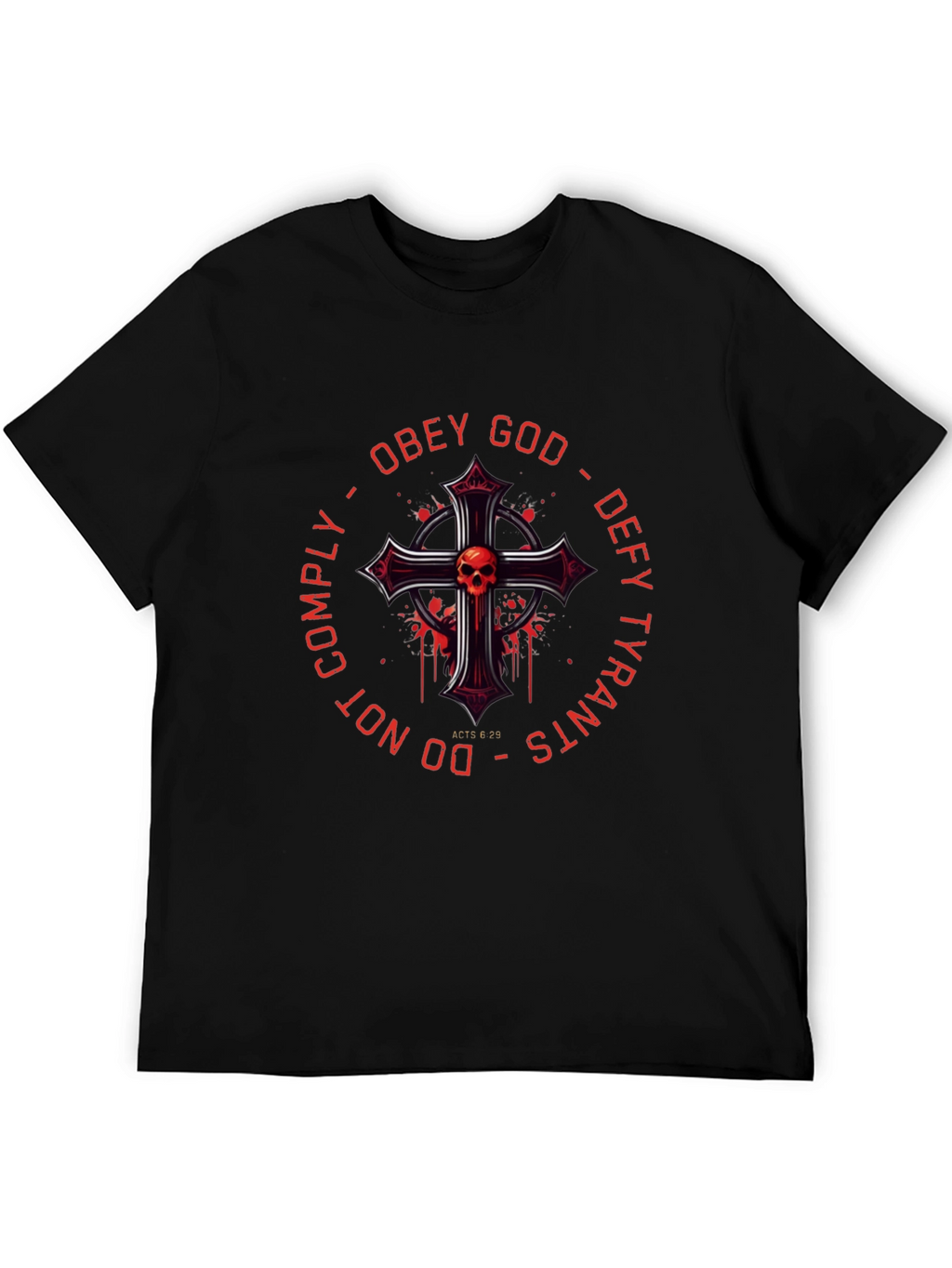 Obey God Defy Tyrants Graphic Tee