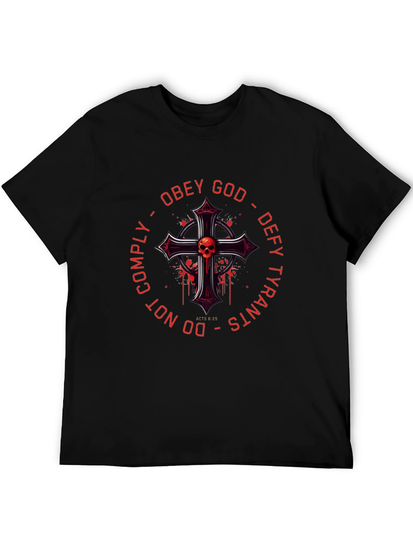 Obey God Defy Tyrants Graphic Tee