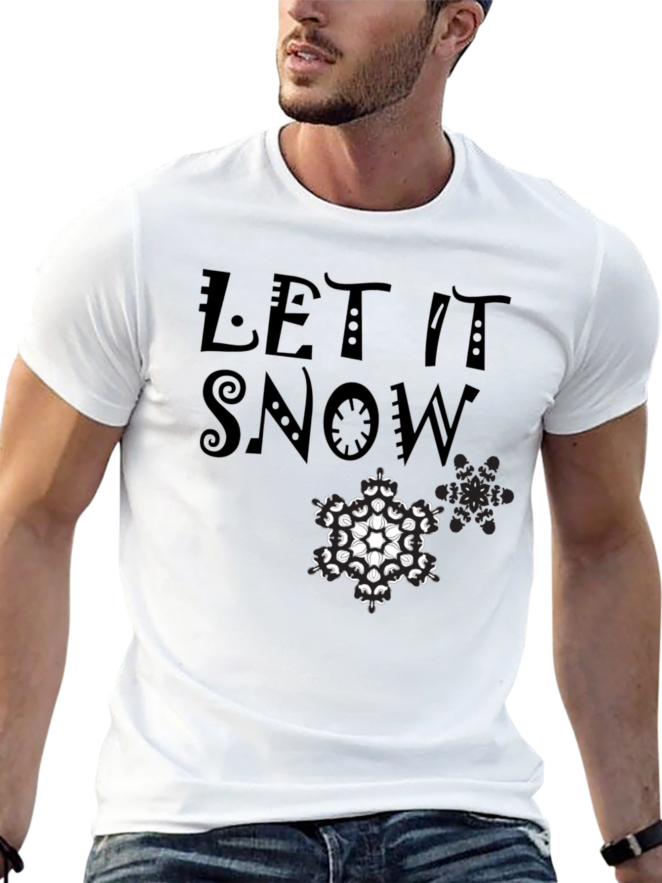 Let It Snow Graphic Tee
