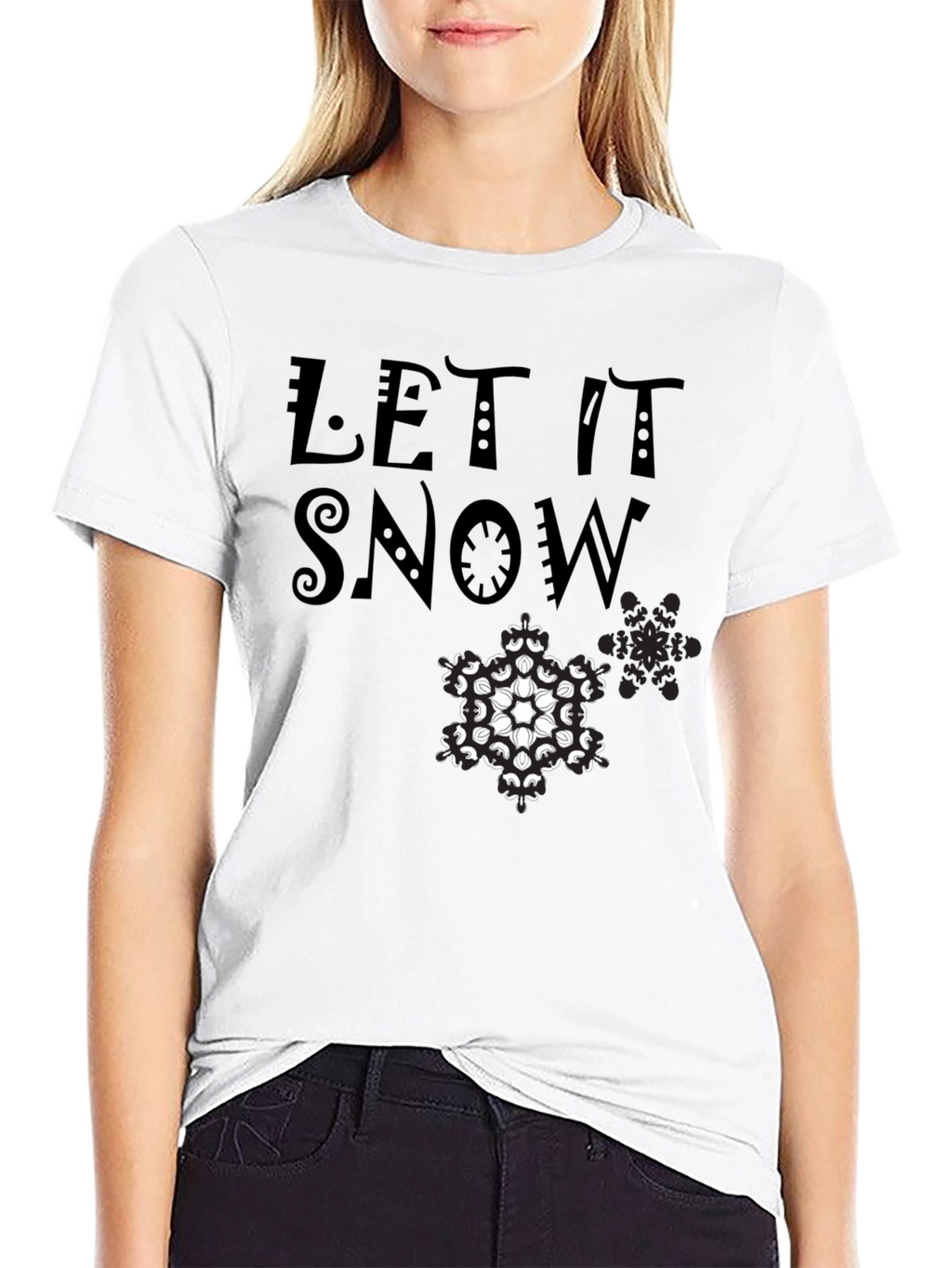 Let It Snow Graphic Tee