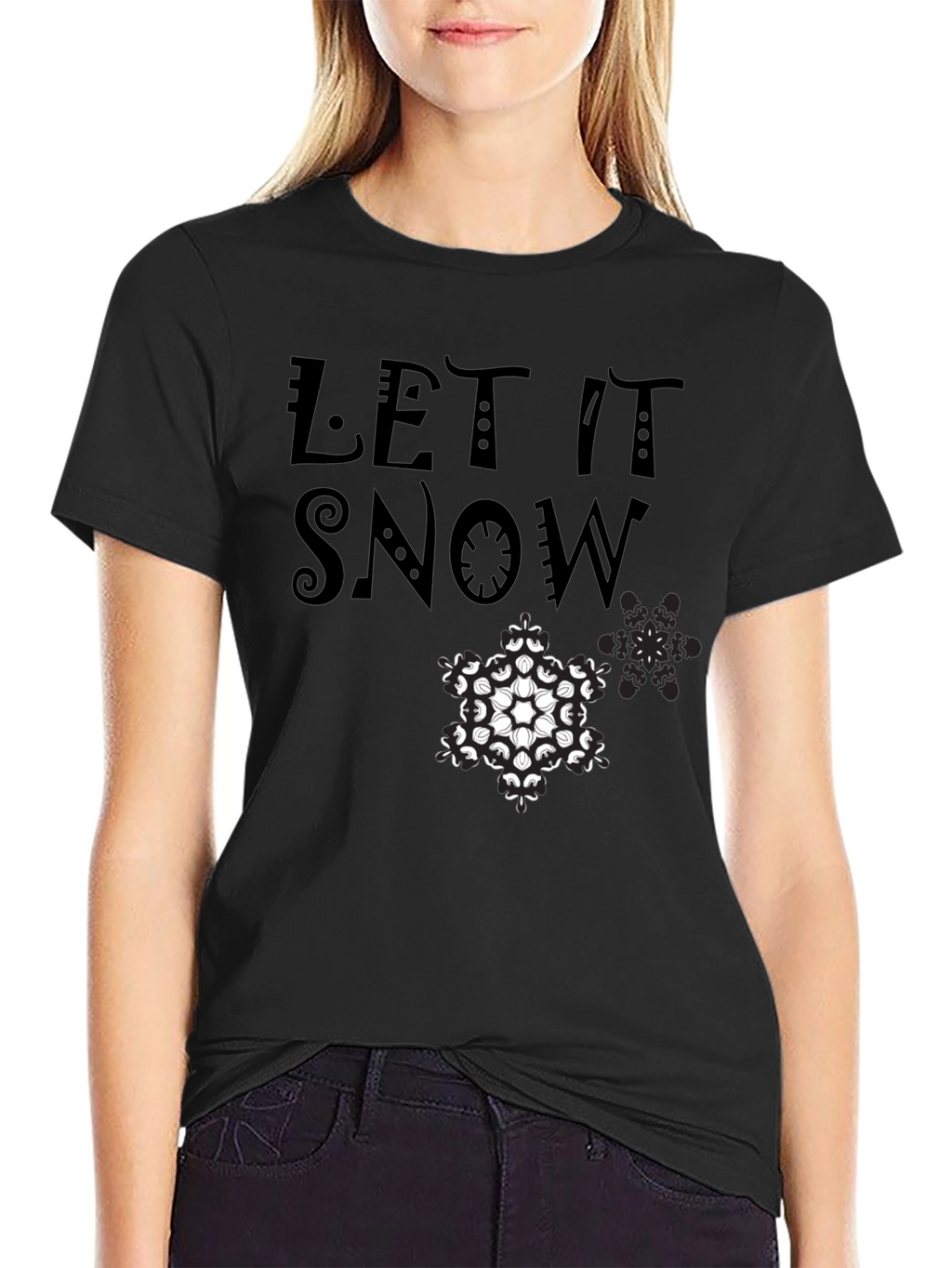 Let It Snow Graphic Tee