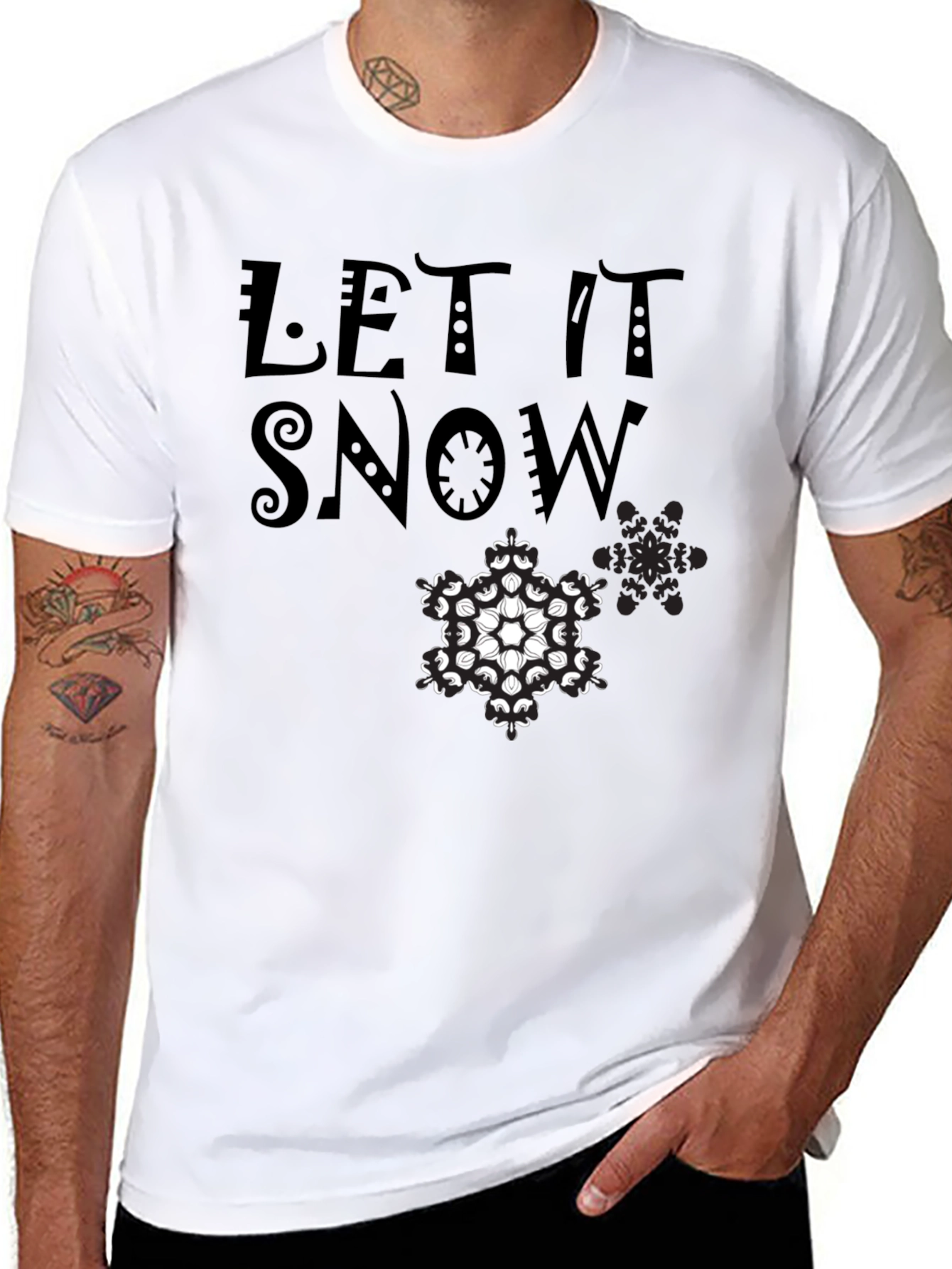 Let It Snow Graphic Tee