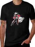 Astronaut Boxer Graphic Tee - Space Punch!