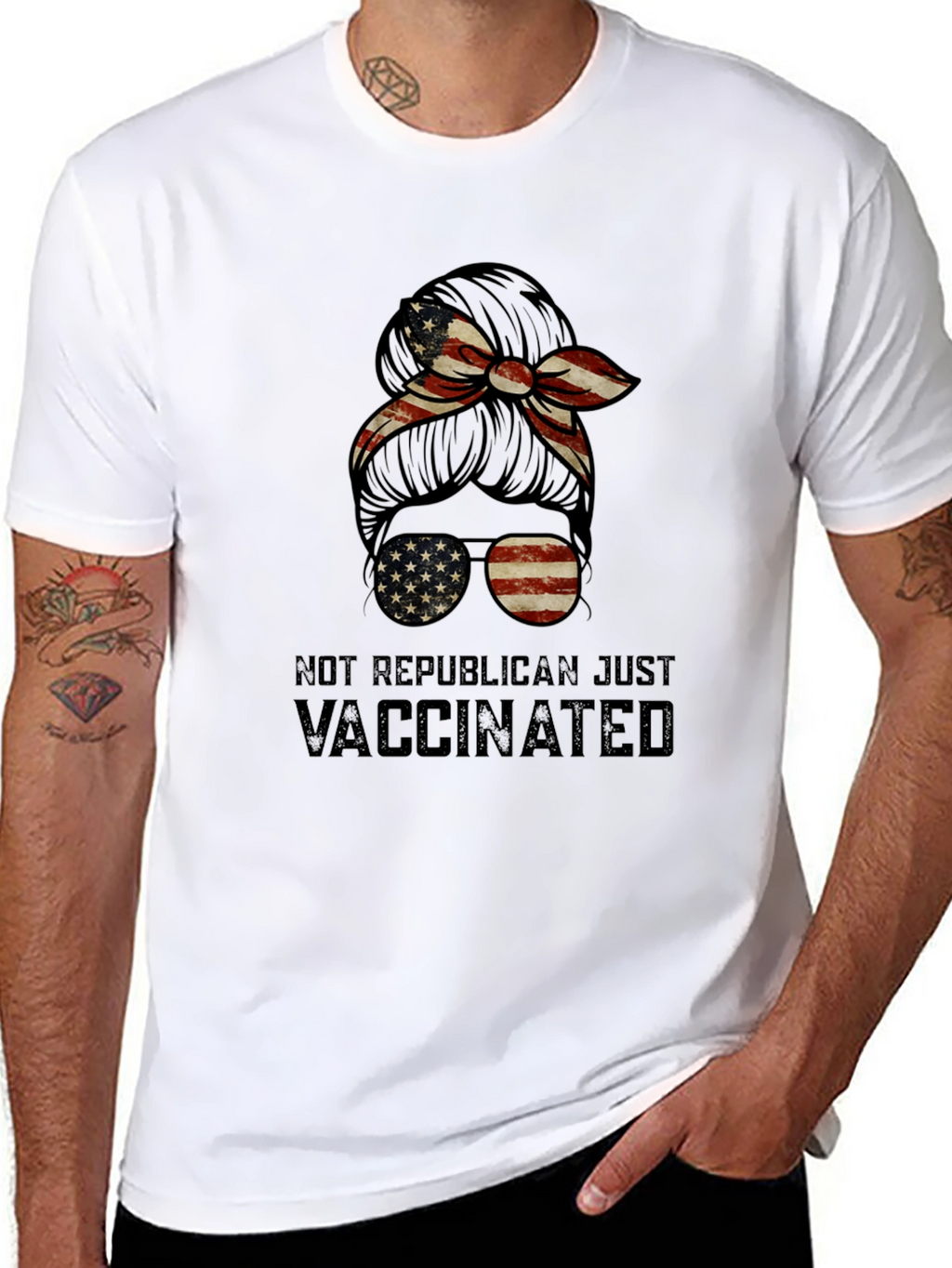 Not Republican Just Vaccinated T-Shirt