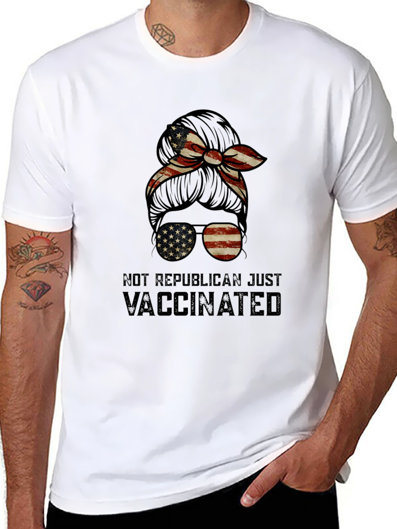 Not Republican Just Vaccinated T-Shirt
