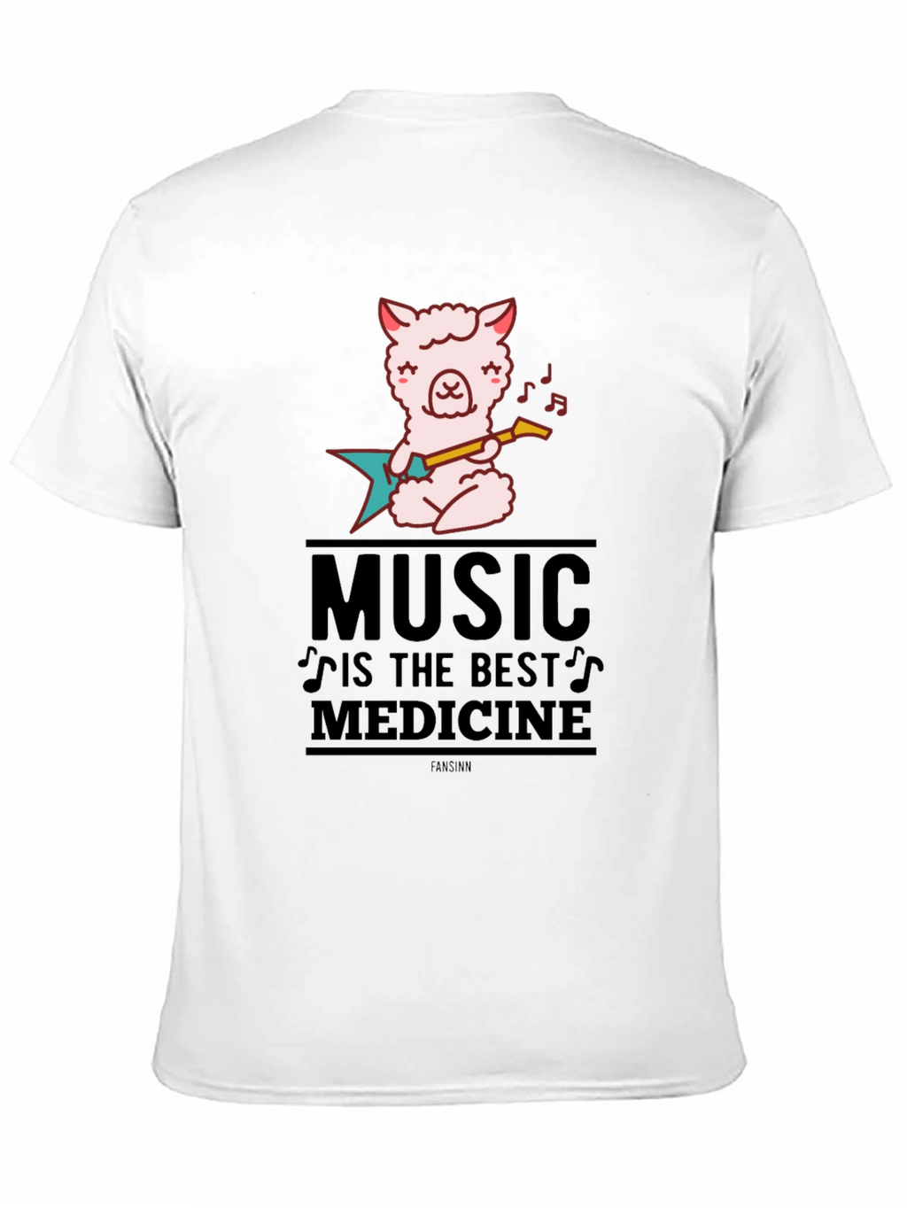 Music is Medicine Black Graphic Tee
