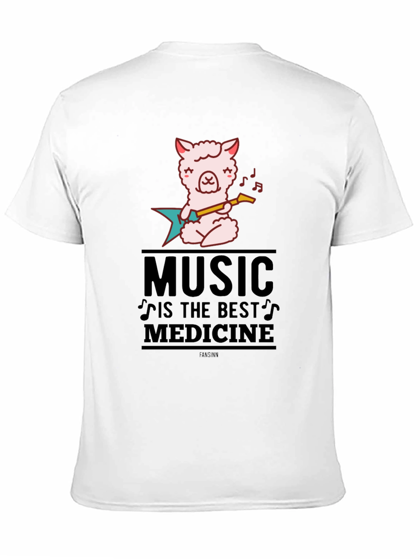 Music is Medicine Black Graphic Tee