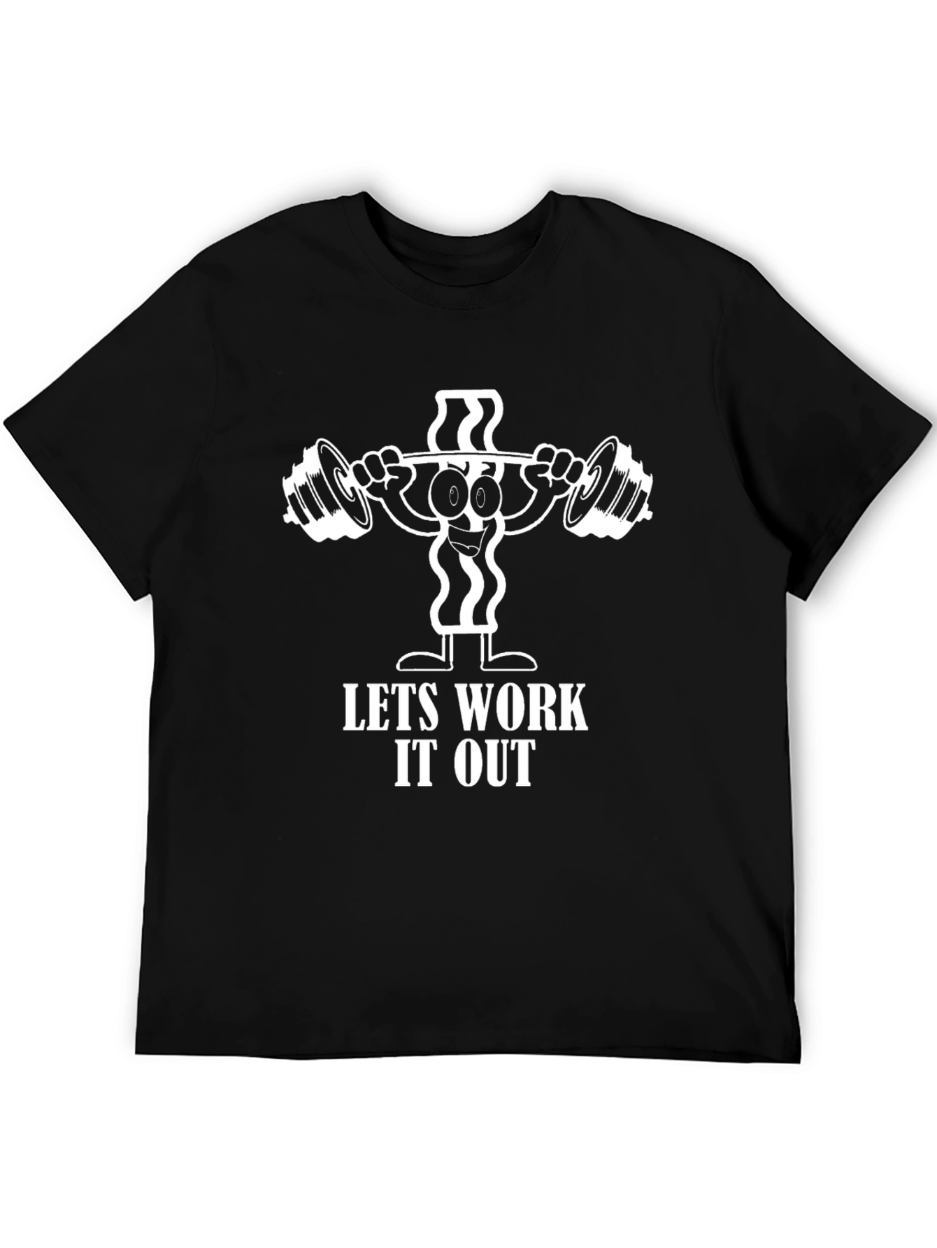 Lets Work it Out - Funny Workout T-Shirt