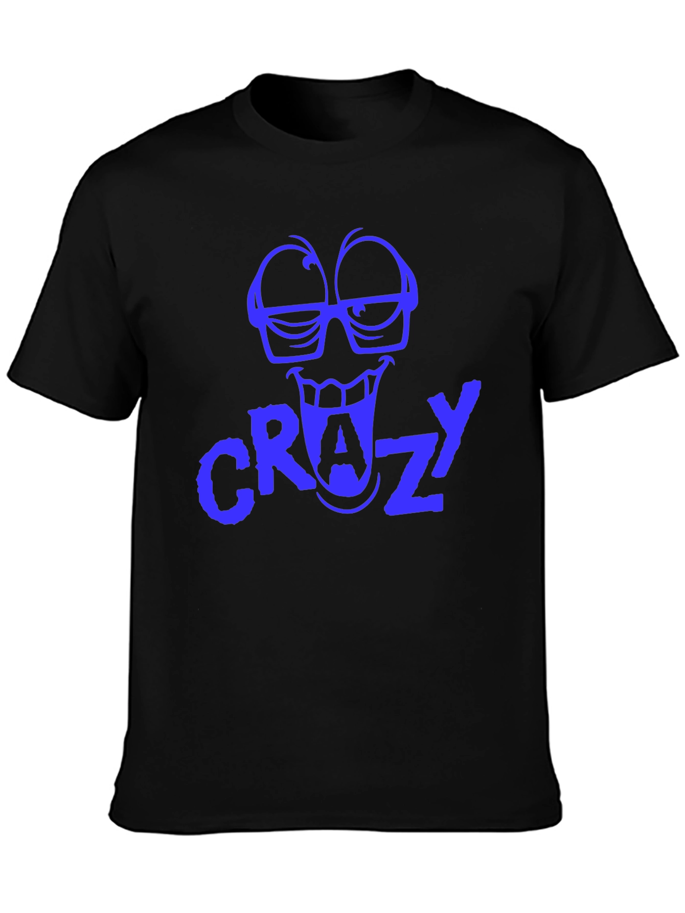 Crazy Graphic T-Shirt - Soft Cotton Tee