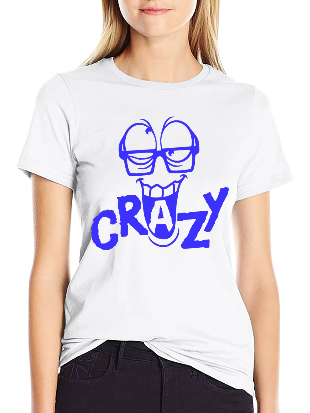 Crazy Graphic T-Shirt - Soft Cotton Tee