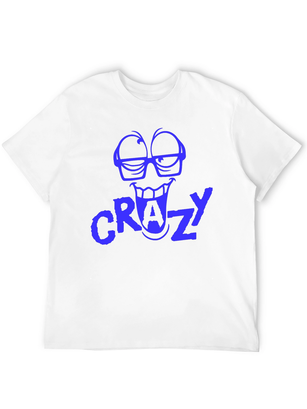 Crazy Graphic T-Shirt - Soft Cotton Tee