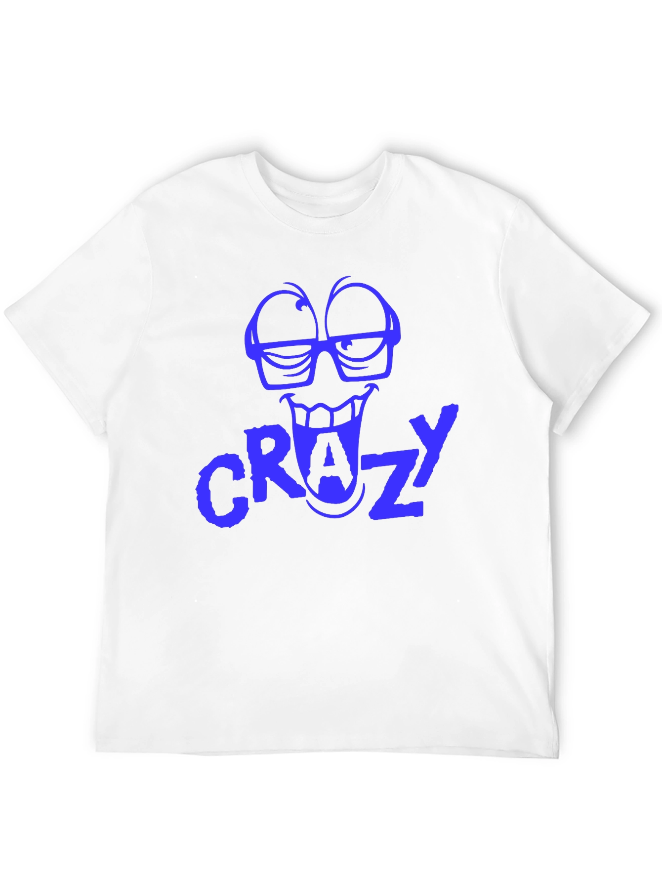 Crazy Graphic T-Shirt - Soft Cotton Tee
