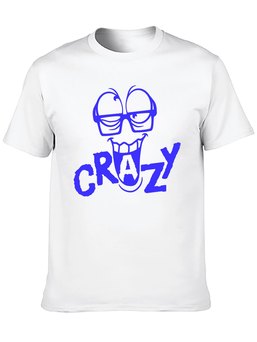 Crazy Graphic T-Shirt - Soft Cotton Tee