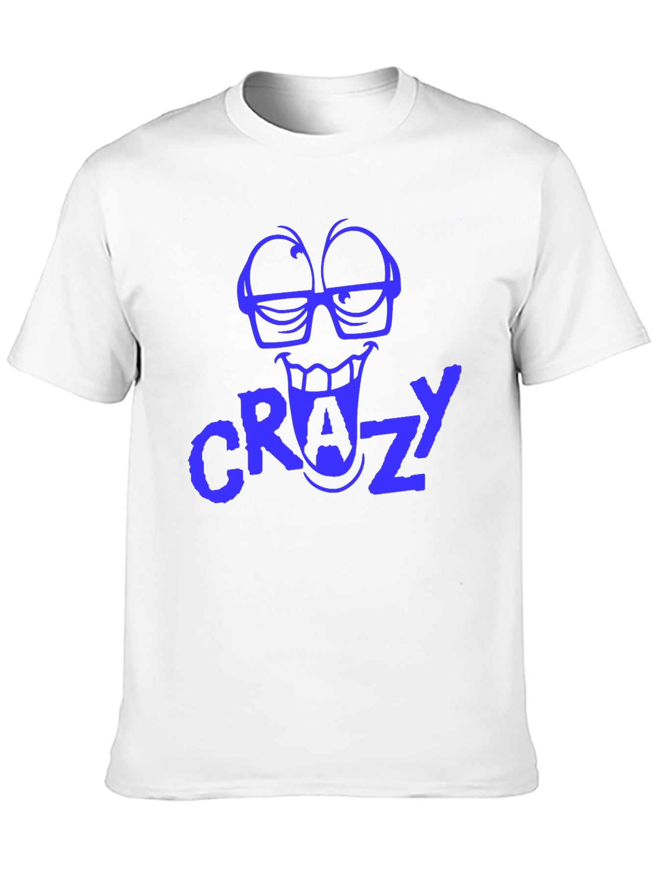 Crazy Graphic T-Shirt - Soft Cotton Tee