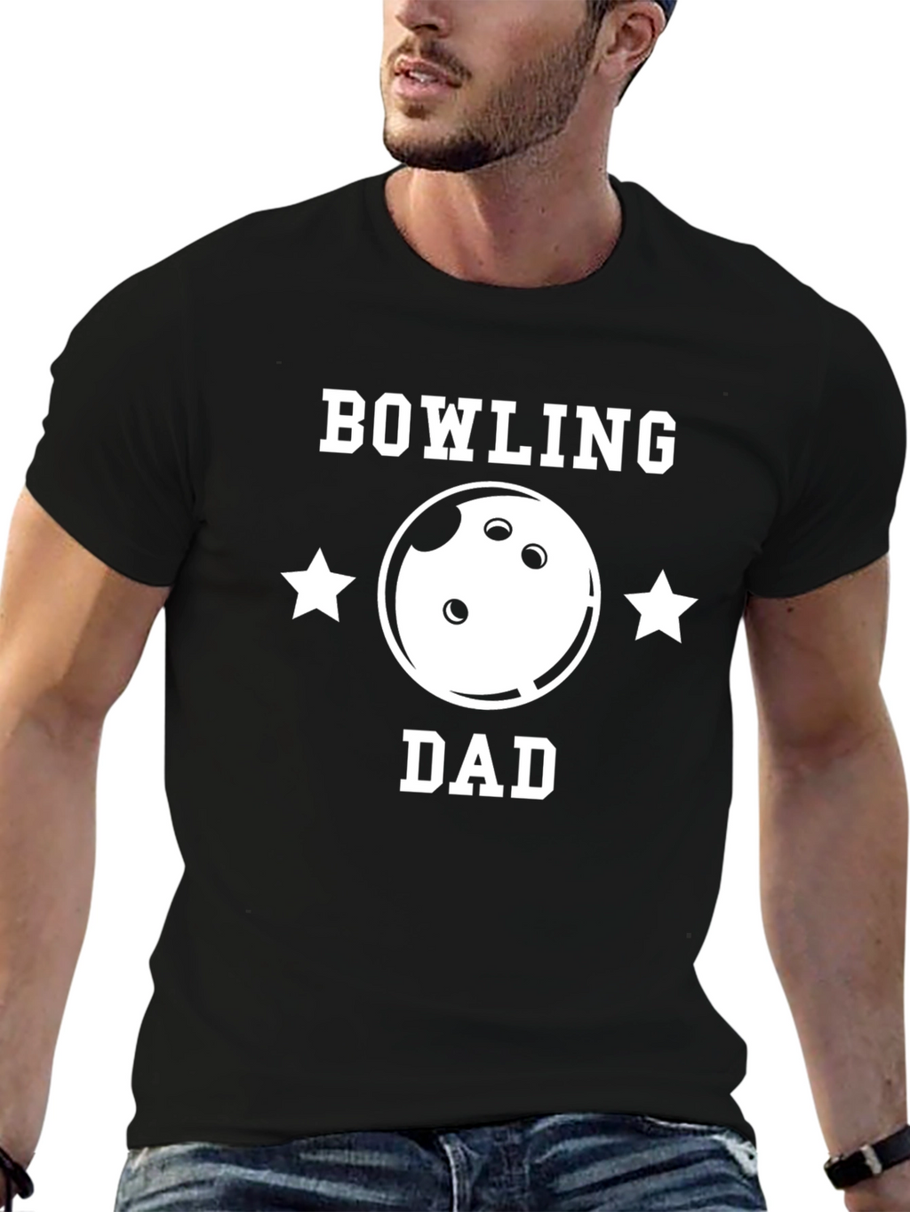 Bowling Dad Graphic T-Shirt