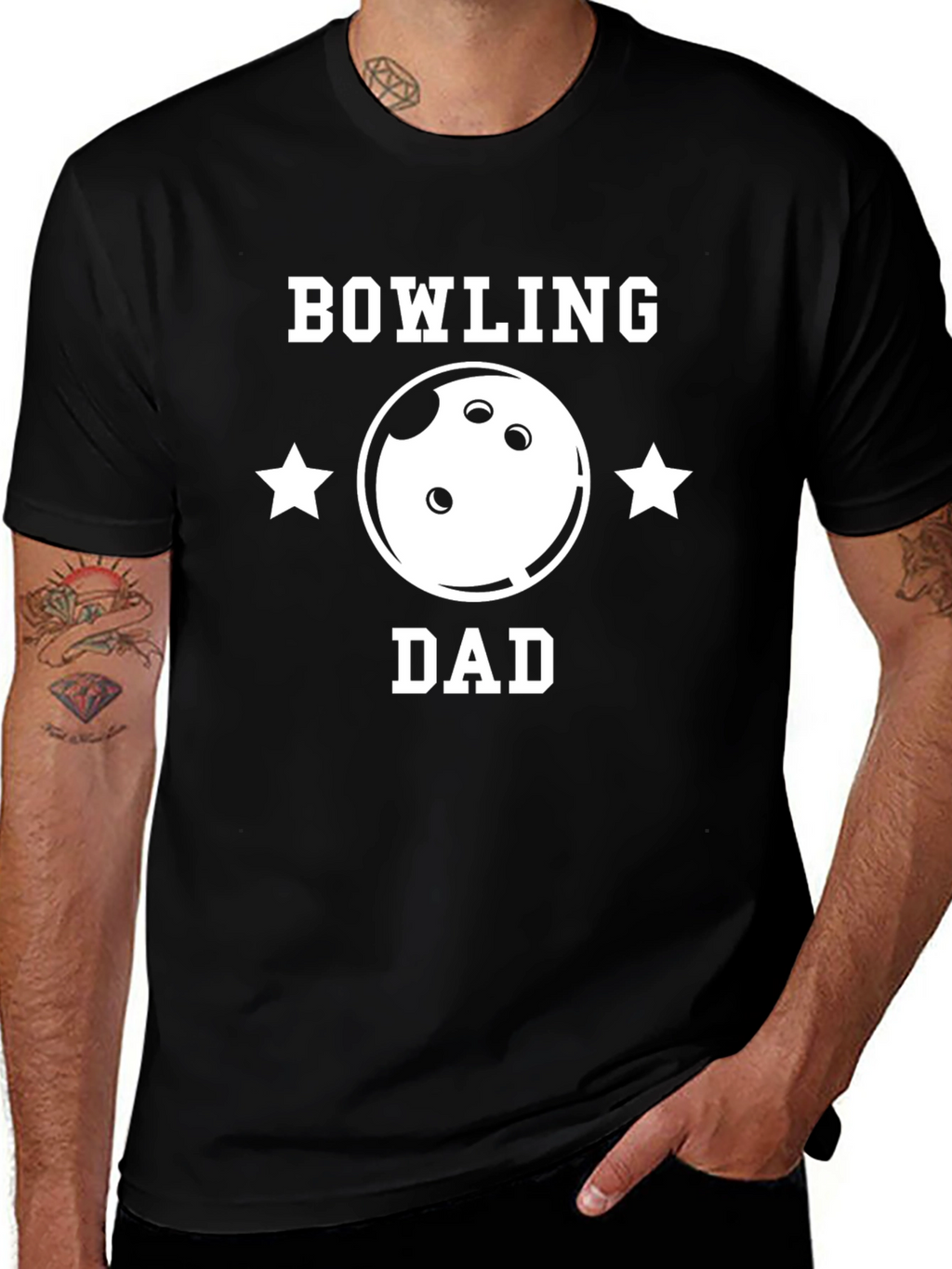 Bowling Dad Graphic T-Shirt