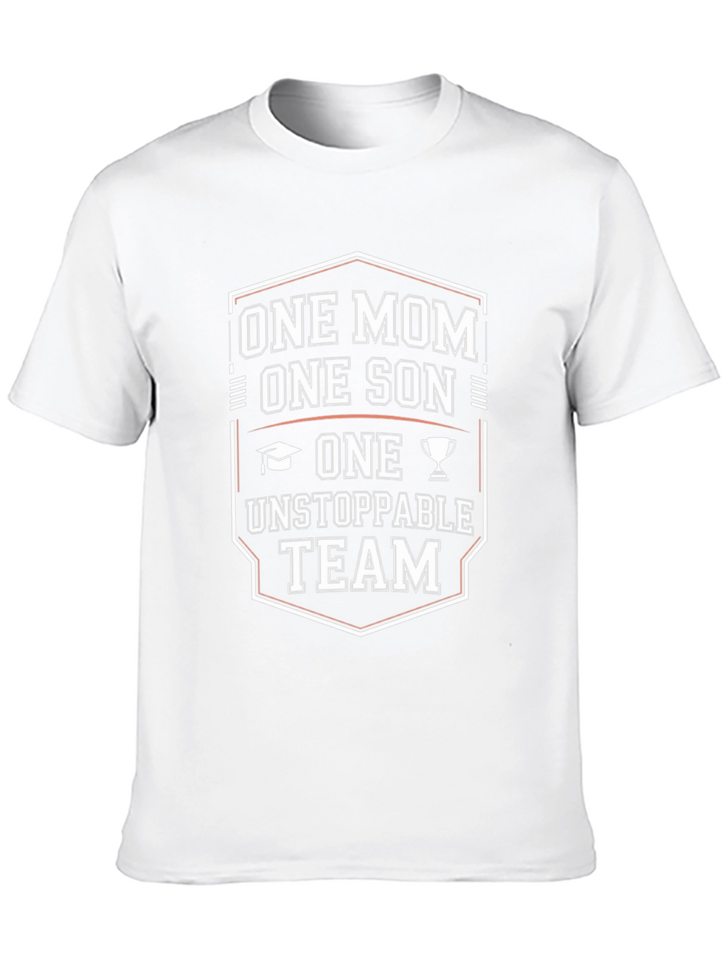 One Mom One Son Unstoppable Team T-Shirt
