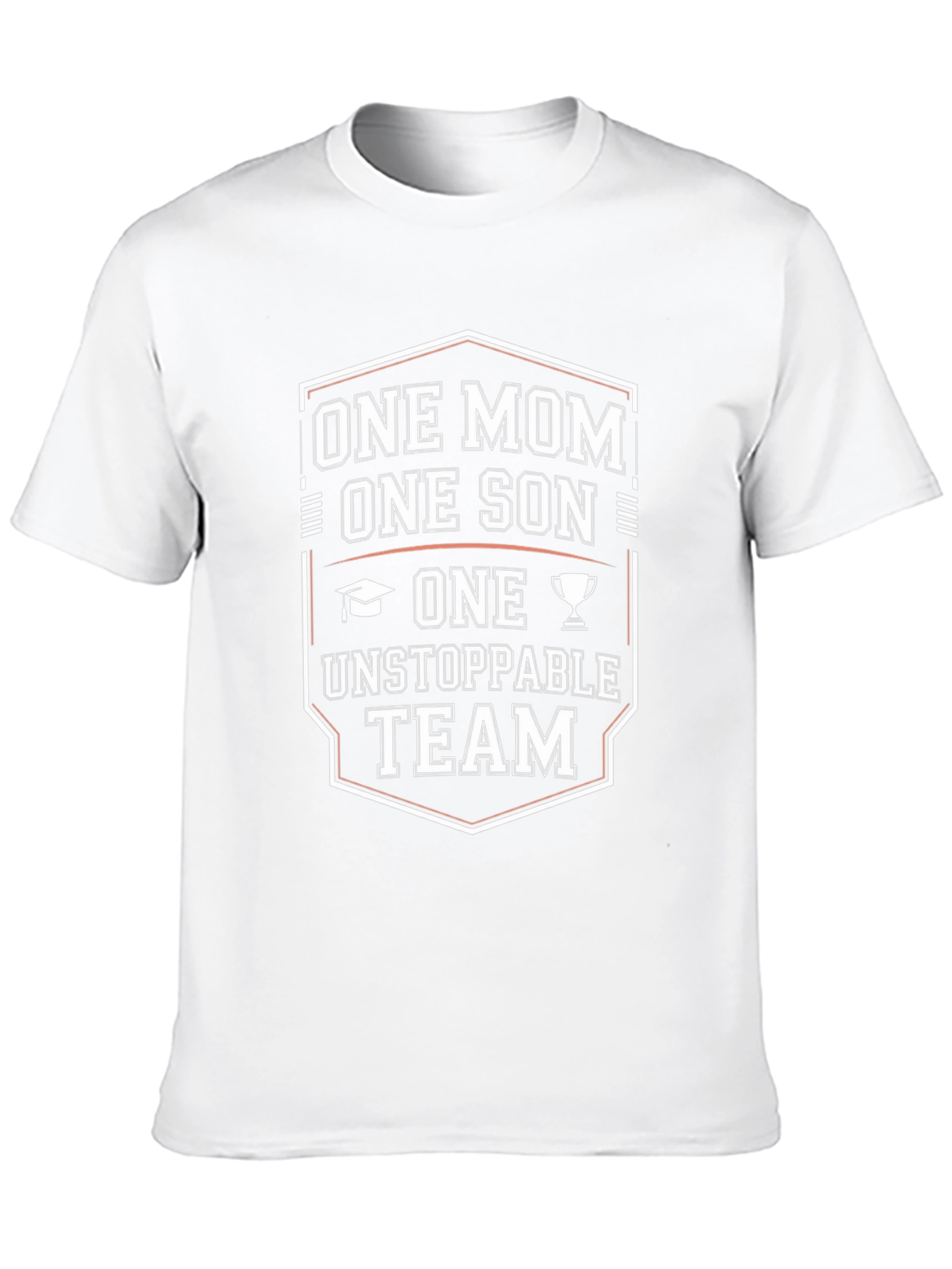 One Mom One Son Unstoppable Team T-Shirt