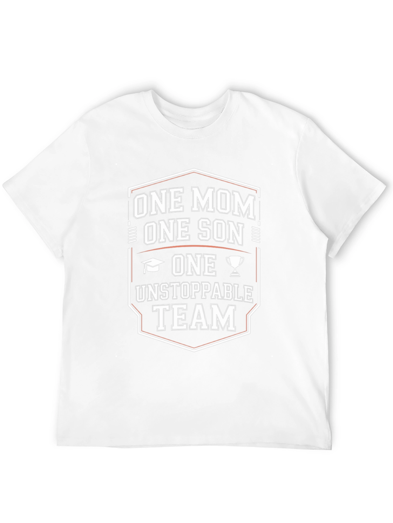 One Mom One Son Unstoppable Team T-Shirt