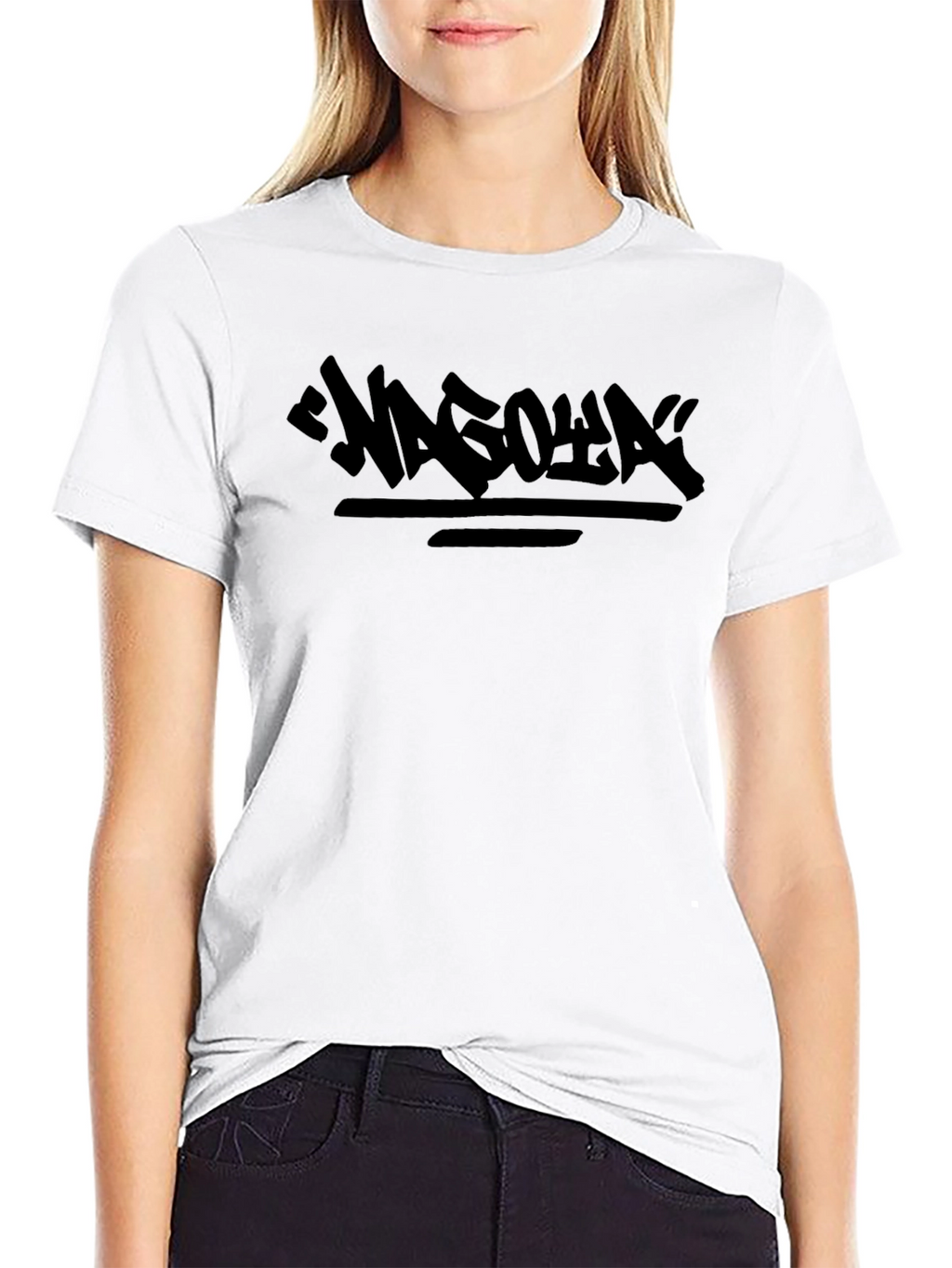 Black Nagowa Graphic T-Shirt