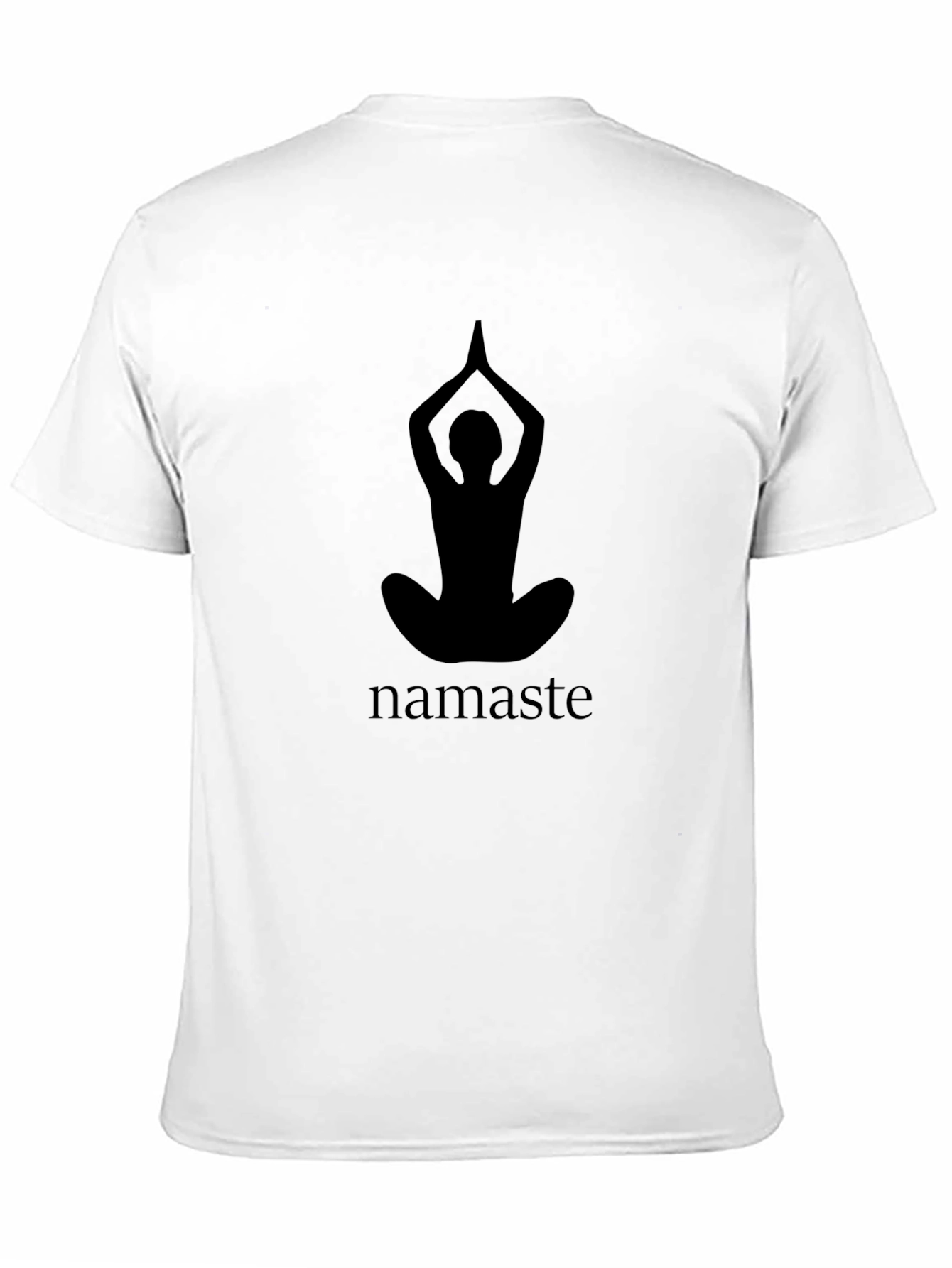 Namaste Yoga Black Graphic Tee
